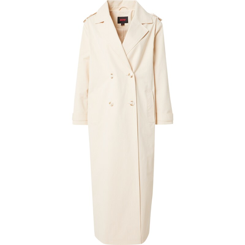 Misspap Prechodný kabát sivobéžová 54308873