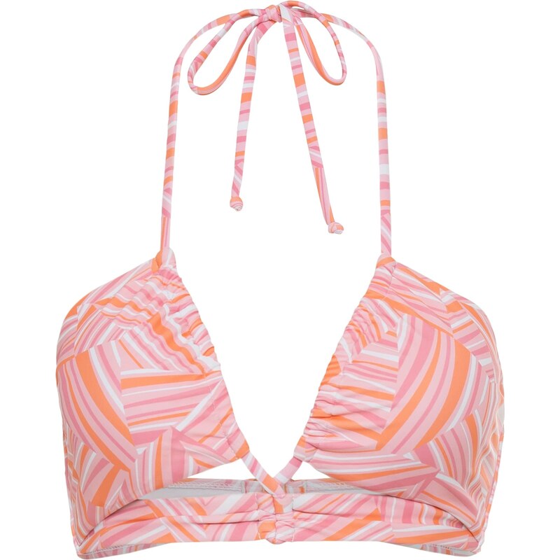 LSCN by LASCANA Bikinový top oranžová / ružová / ružová / biela 54309446
