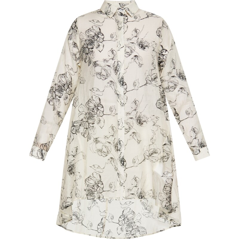 DreiMaster Klassik Blúzka čierna / biela ako vlna 54309790