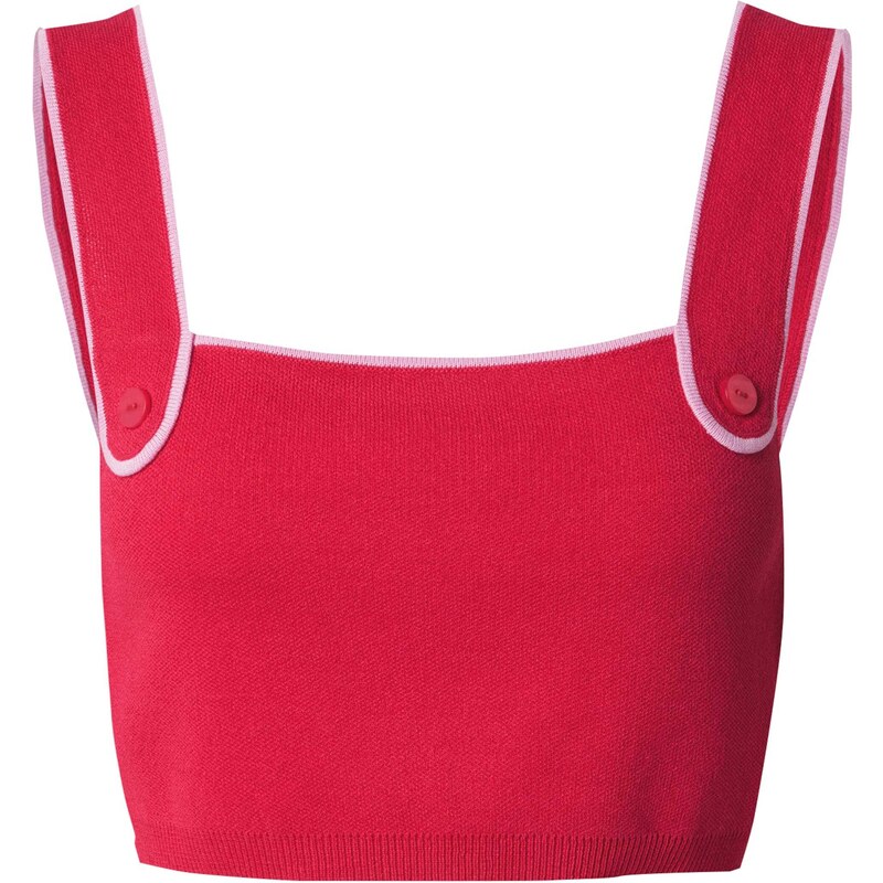 florence by mills exclusive for ABOUT YOU Vyšívaný top FroYo červená / 54310189