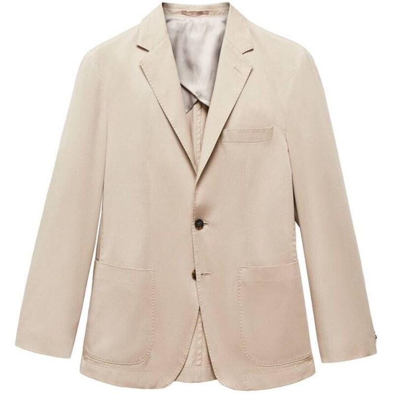 MANGO MAN Sako Capri svetlobéžová 54312735