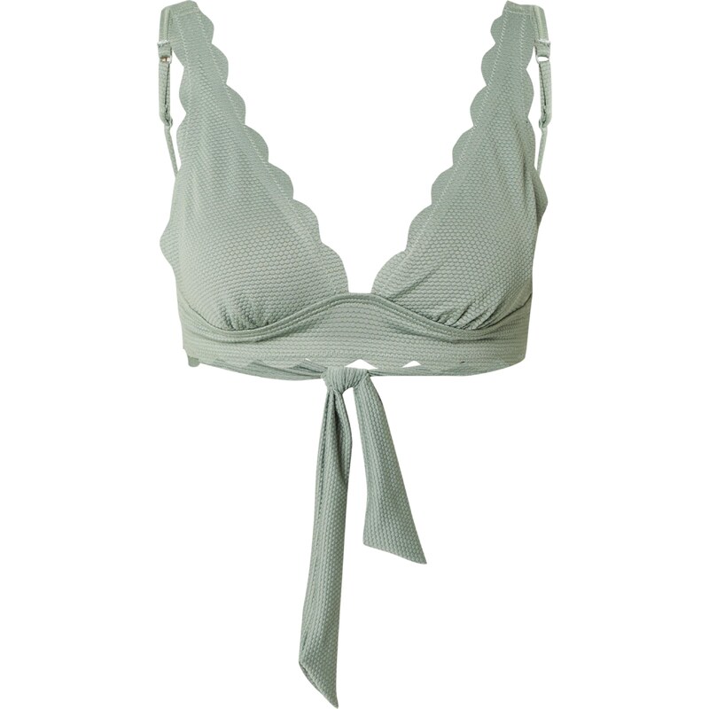 Hunkemöller Bikinový top Scallop svetlozelená 54634646