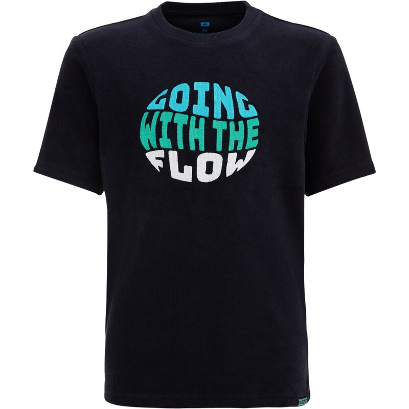 WE Fashion Tričko tmavomodrá / zmiešané farby 54317010