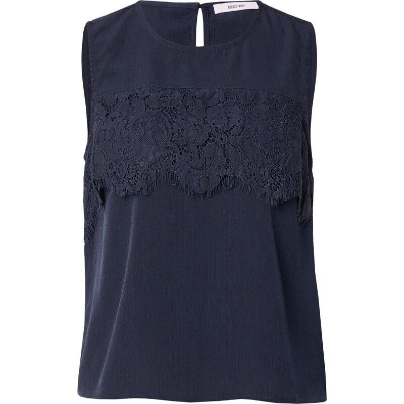 ABOUT YOU Top Poppy tmavomodrá 54318045