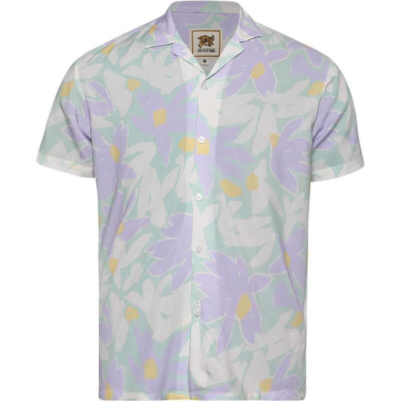 Campus Sutra Košeľa Rhett svetložltá / pastelovo zelená / svetlozelená 54320278