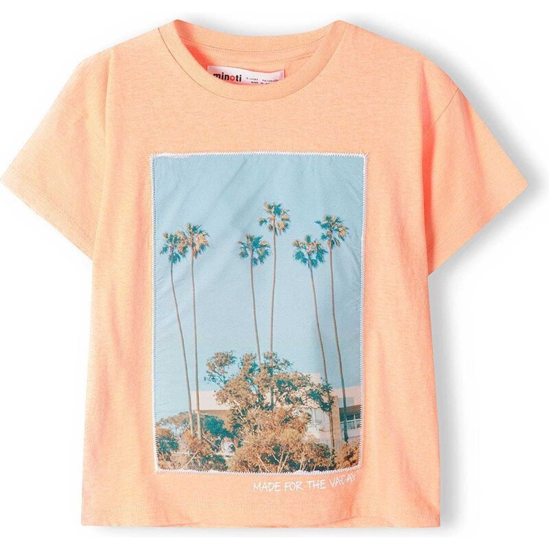 MINOTI Tričko zmiešané farby / oranžová / svetlooranžová 54324304