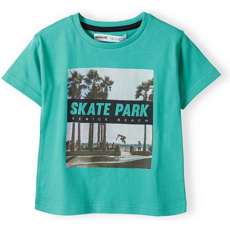 MINOTI Tričko tyrkysová / zelená 54324278