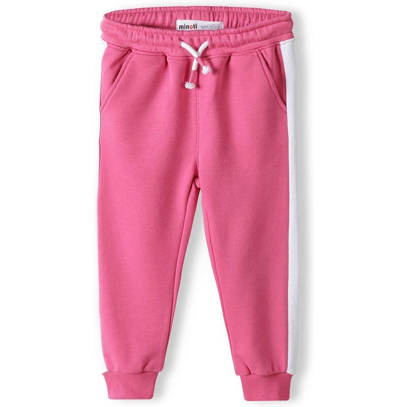 MINOTI Nohavice fuksia / biela 54324839
