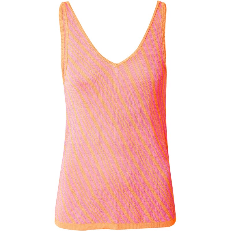 ONLY Vyšívaný top INEZ lososová / tmavooranžová 54329324