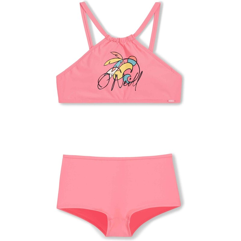 ONEILL Bikiny Cali tyrkysová / žltá / svetloružová / čierna 54329961