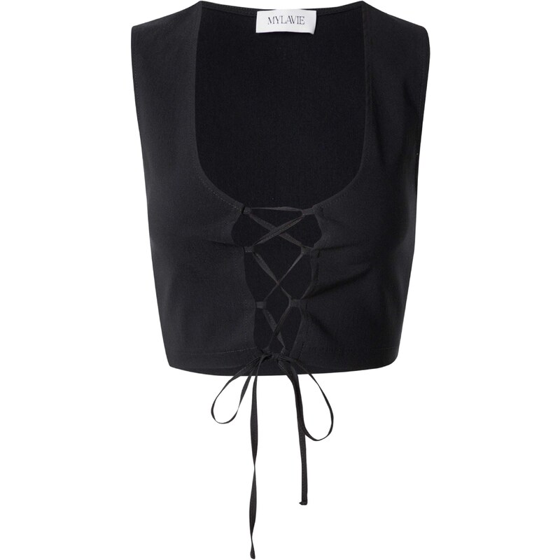 MYLAVIE by Sarah Harrison Top čierna 54331253