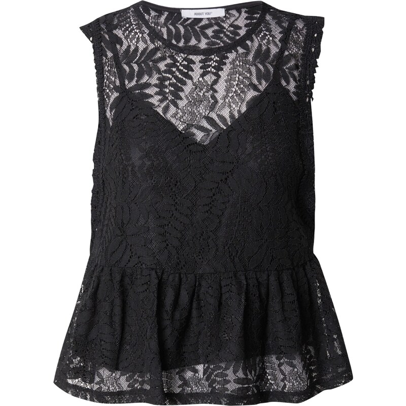 ABOUT YOU Top Felicitas Blouse čierna 54335824