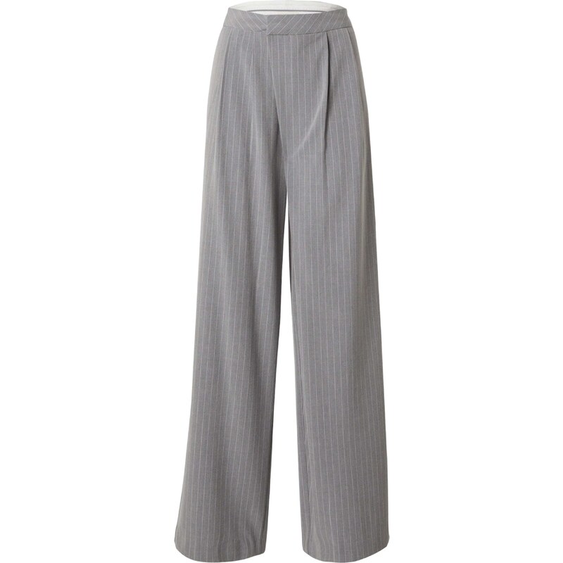 LeGer by Lena Gercke Plisované nohavice Tessa Tall čadičová / biela 53345515