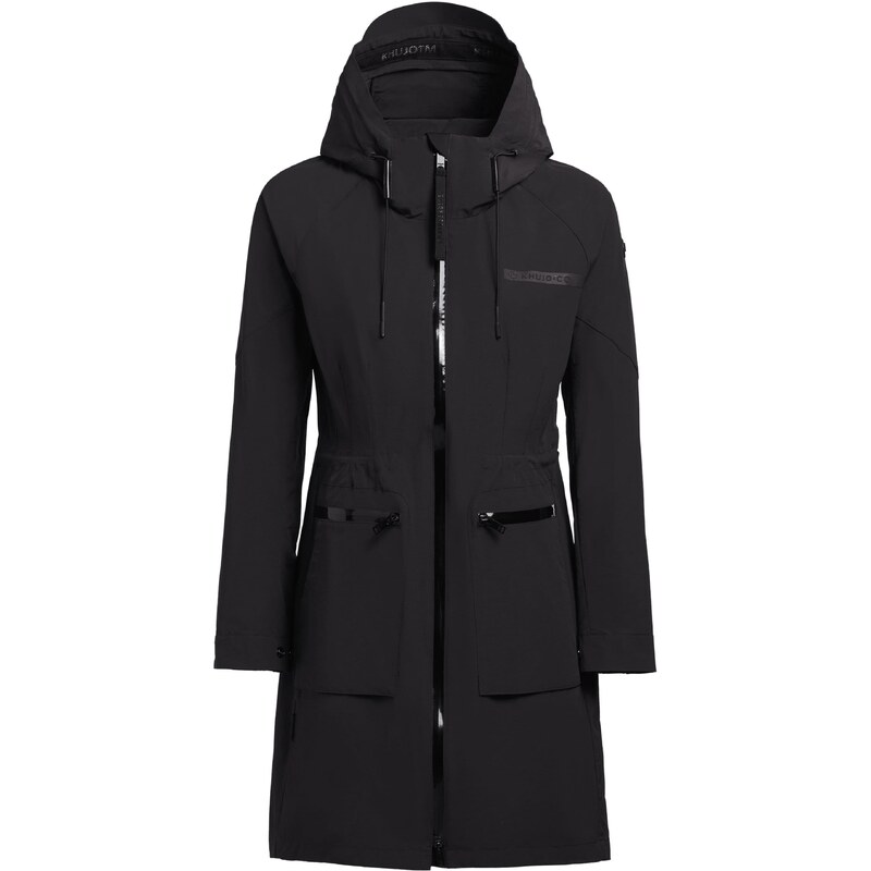 khujo Prechodný kabát čierna 54292719