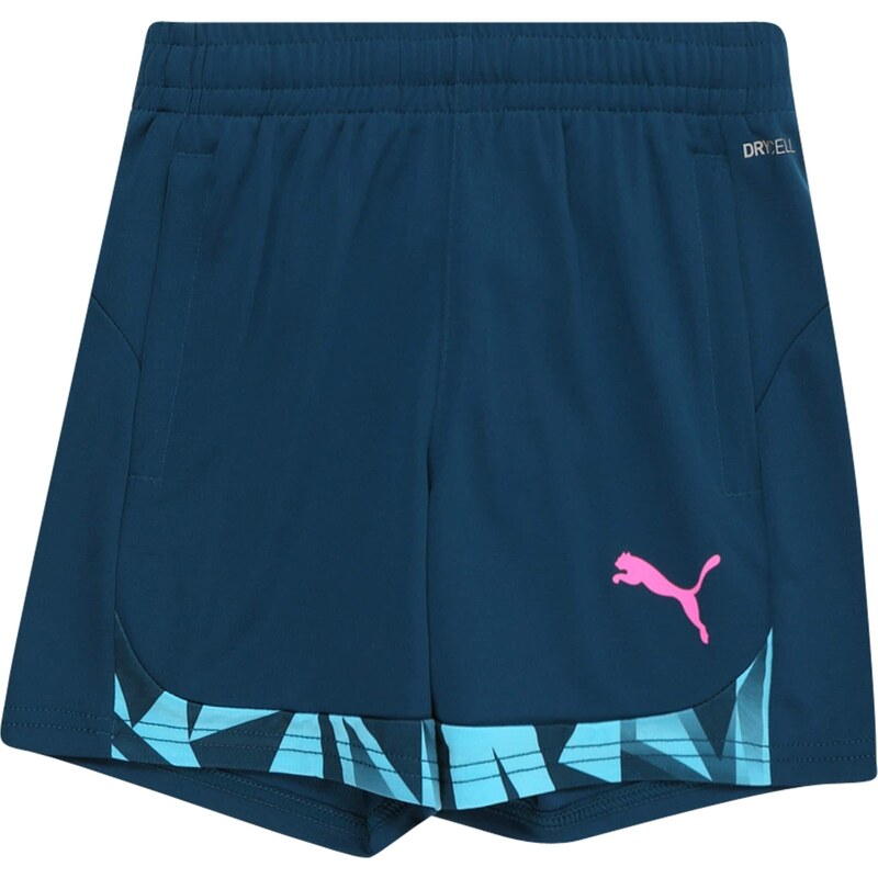 PUMA Športové nohavice IndividualFINAL svetlomodrá / petrolejová / 67853414