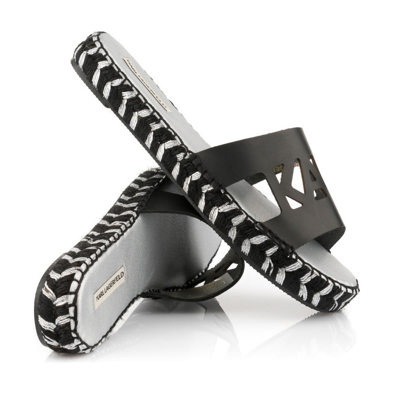 ŠĽAPKY KARL LAGERFELD SOUK KARL CUT-OUT SLIDE 50274293