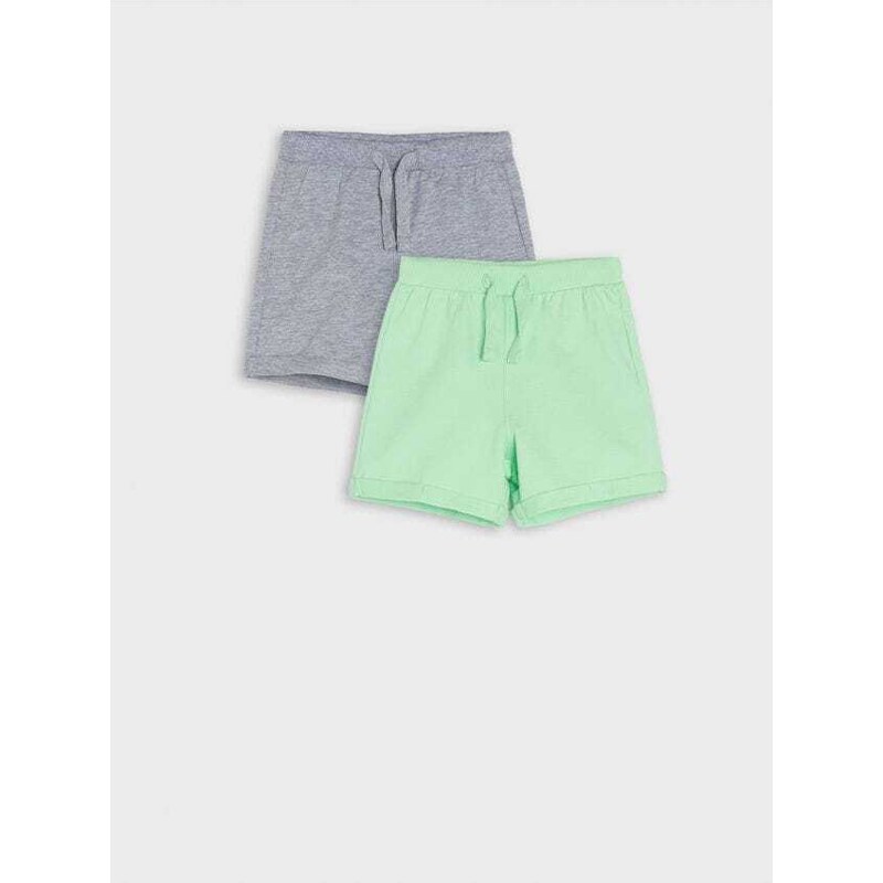 Sinsay - Súprava 2 šortiek - mätová zelená 65745682