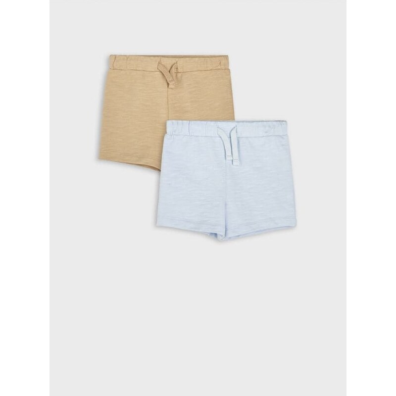 Sinsay - Súprava 2 šortiek - svetlomodrá 65757433