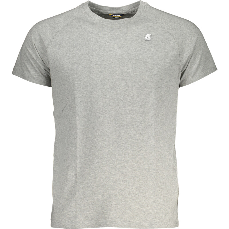 K-WAY sivé pánske tričko s krátkym rukávom 64710885