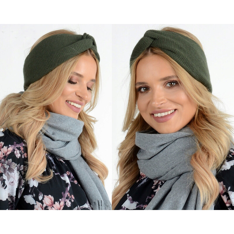 Pletená čelenka ZIZI12 48750427