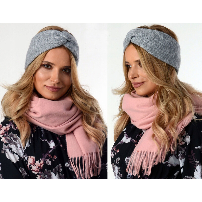 Pletená čelenka ZIZI12 48750419