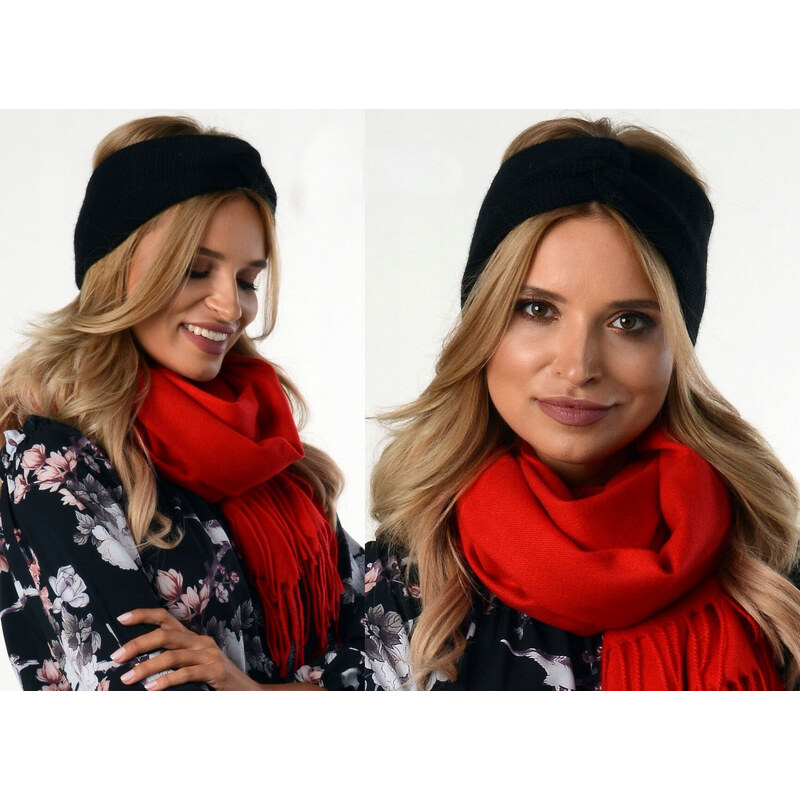 Pletená čelenka ZIZI12 48750423