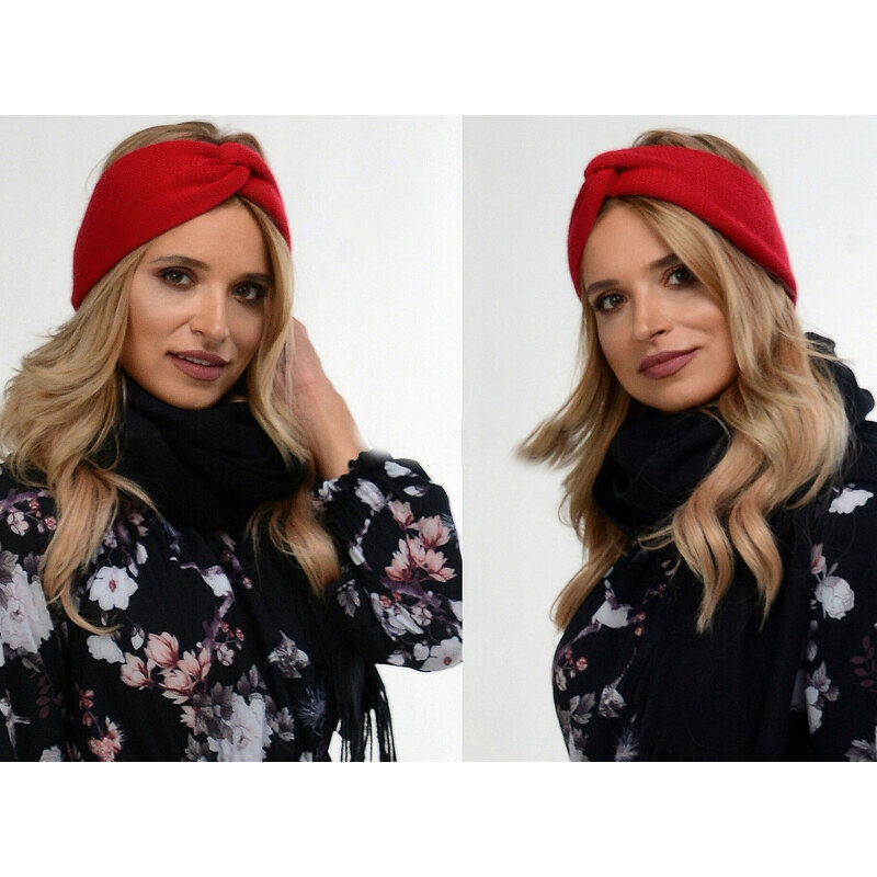 Pletená čelenka ZIZI12 48750424