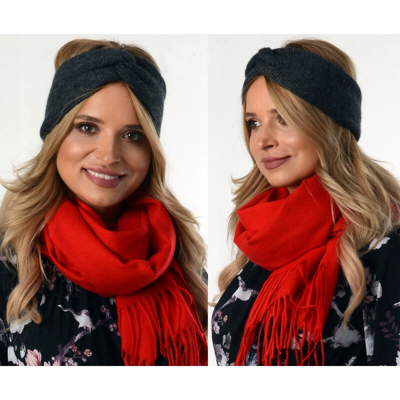 Pletená čelenka ZIZI12 48750426