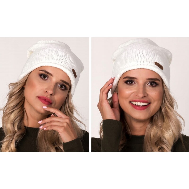 Fashionweek Elegantná dámska teplá čiapka v módnych farbách BEANIE 48751441