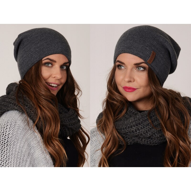 Fashionweek Elegantná dámska teplá čiapka v módnych farbách BEANIE 48751994