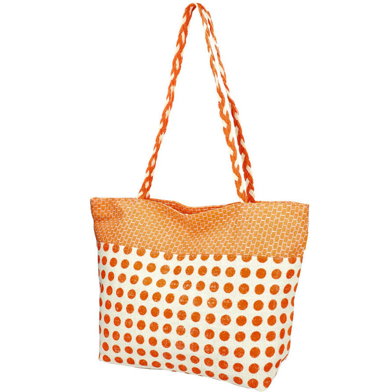 Benzi Veľká oranžová plážová taška cez rameno BZ5071-1 50770226