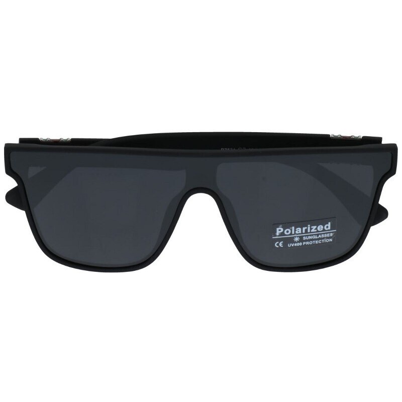 Sunmania Čierne bezrámové priehľadné okuliare Rimless 50772225