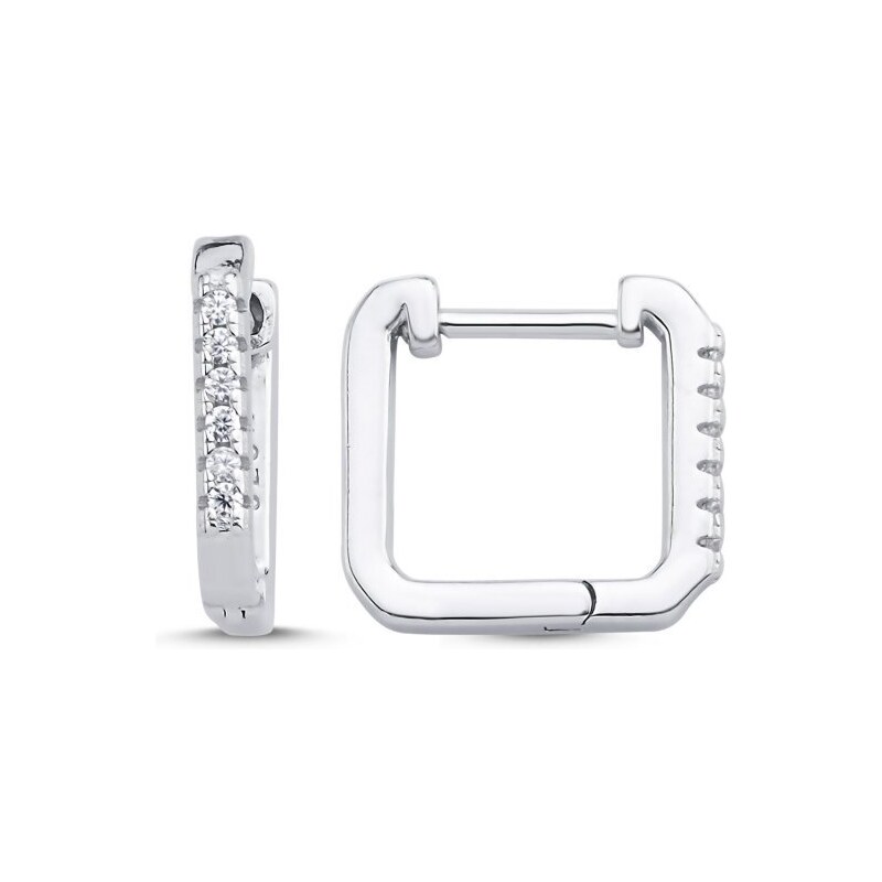 Olivie Strieborné štvorcové náušnice 8476 50867750