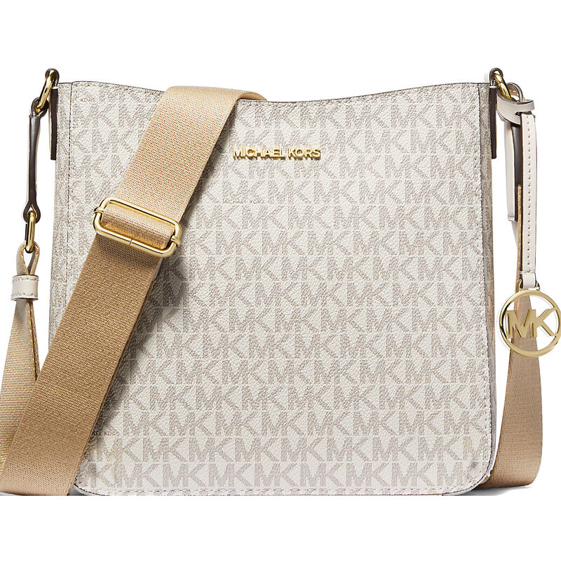 Michael Kors Jet Set Travel Small Signature Logo Messenger Bag Light 63717809