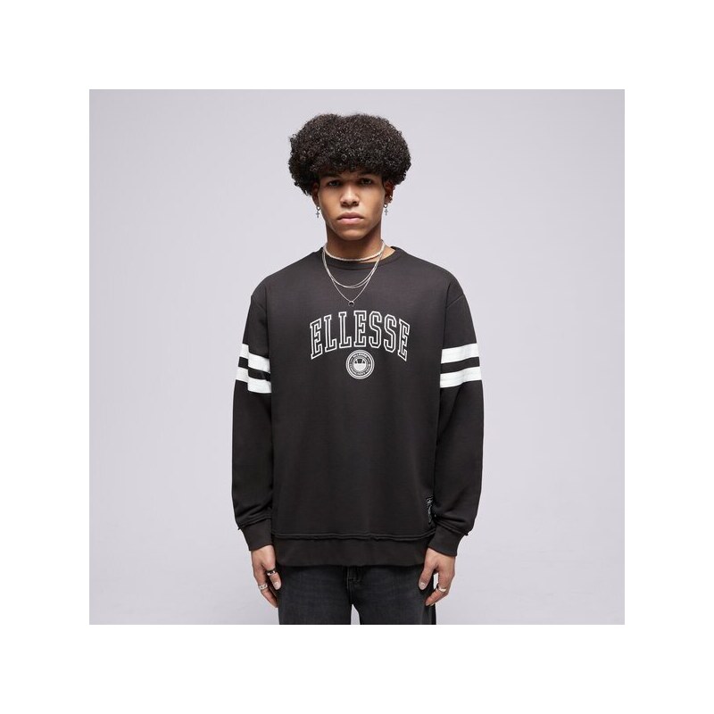 Ellesse Mikina Vivar Sweatshirt Wshd Blk Muži Oblečenie Mikiny 50381092