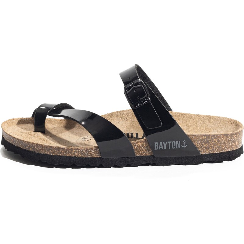 Bayton Šľapky ANTIGONE piesková / tmavosivá / čierna 54290746