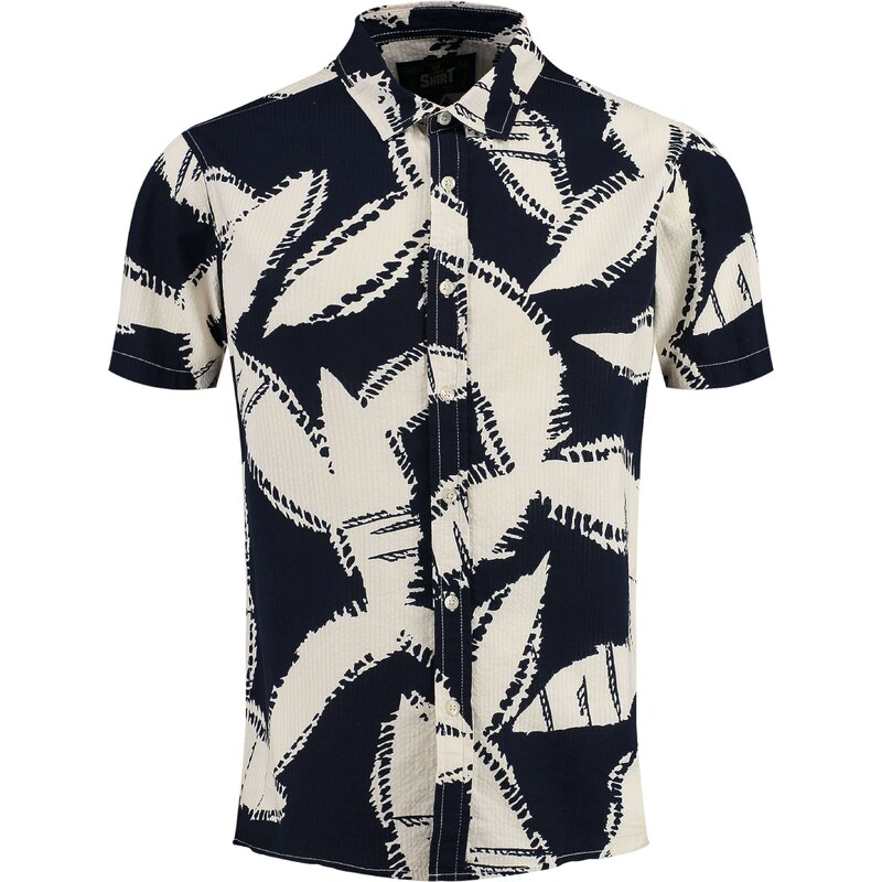 Key Largo Košeľa MSH SPARX nebielená / námornícka modrá 54317734