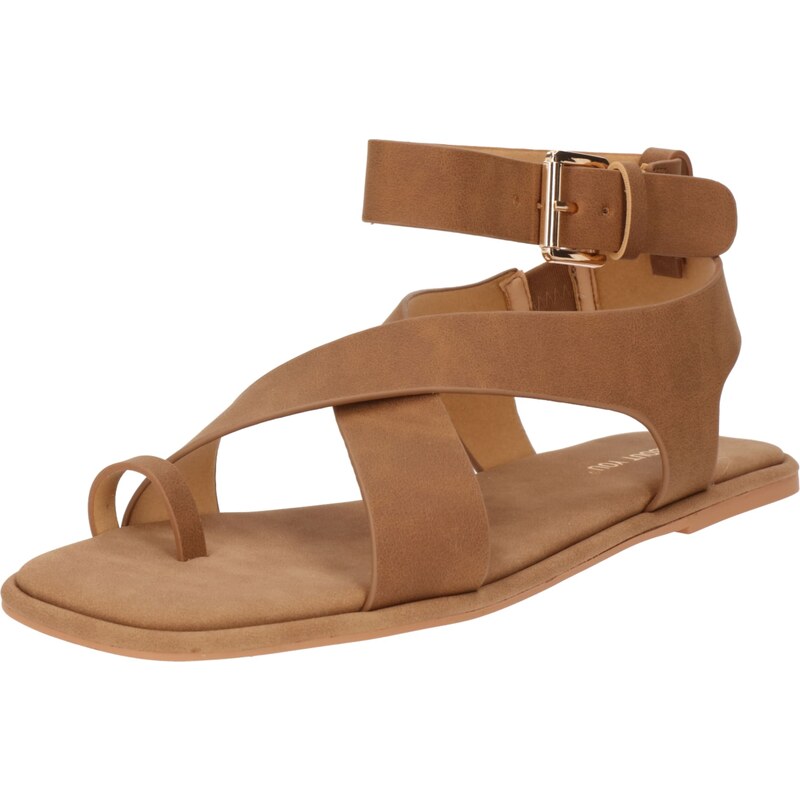 ABOUT YOU Remienkové sandále Stina hnedá 54337105