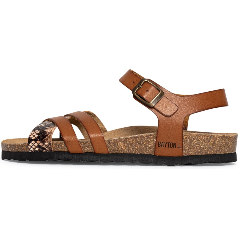 Bayton Remienkové sandále Denia hnedá / zmiešané farby 54630241