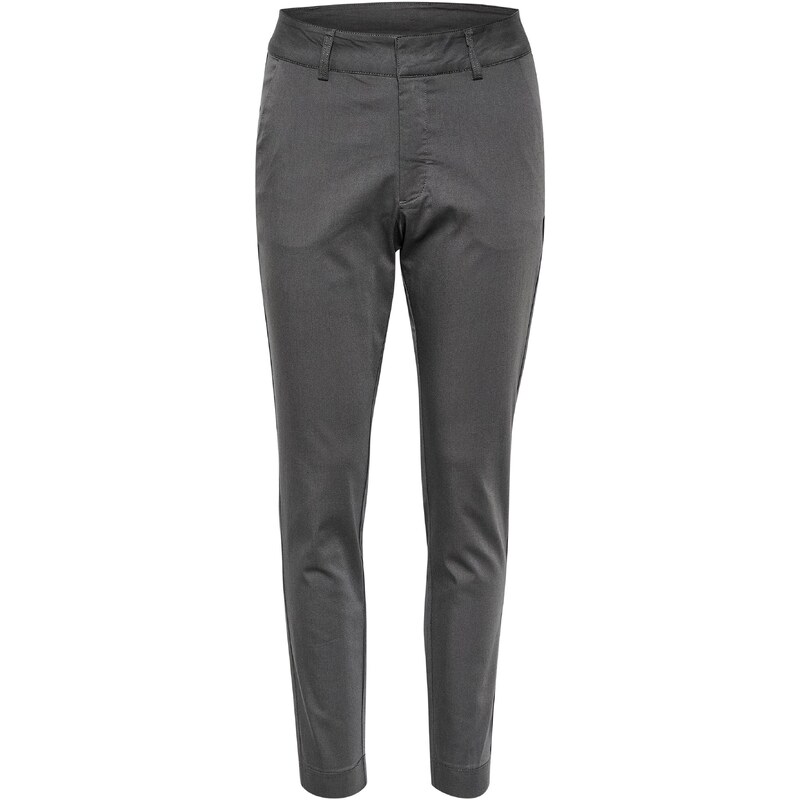 Kaffe Chino nohavice Alea tmavosivá 54256716