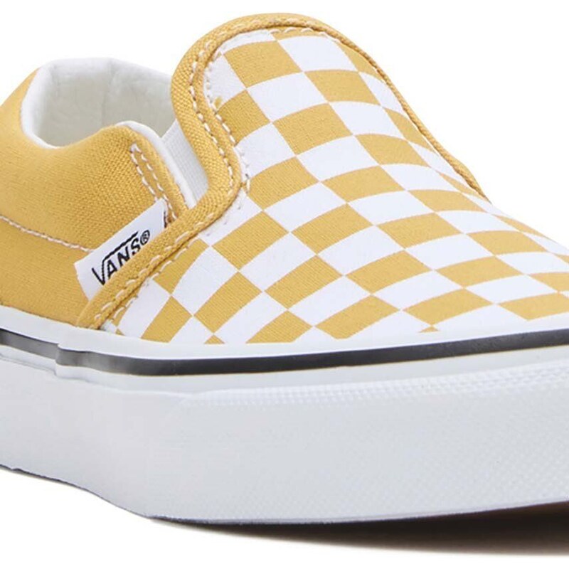 Detské tenisky Vans UY Classic Slip-On žltá farba