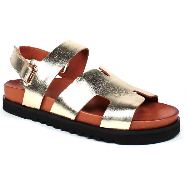 Secretshoes Pohodlné kožené sandále 50795705