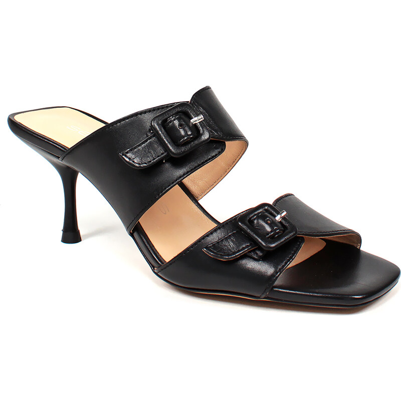 Secretshoes Štýlové kožené šľapky 50795709