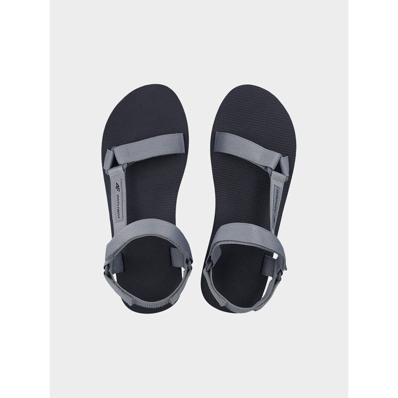 4F Pánske sandále - šedé