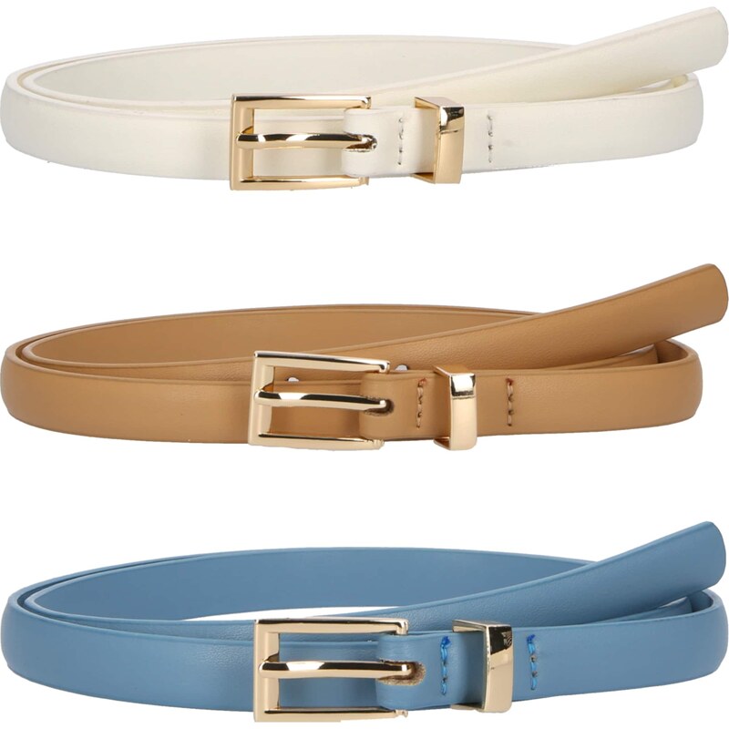 ABOUT YOU Opasky Enie modrá / hnedá / biela 53210331