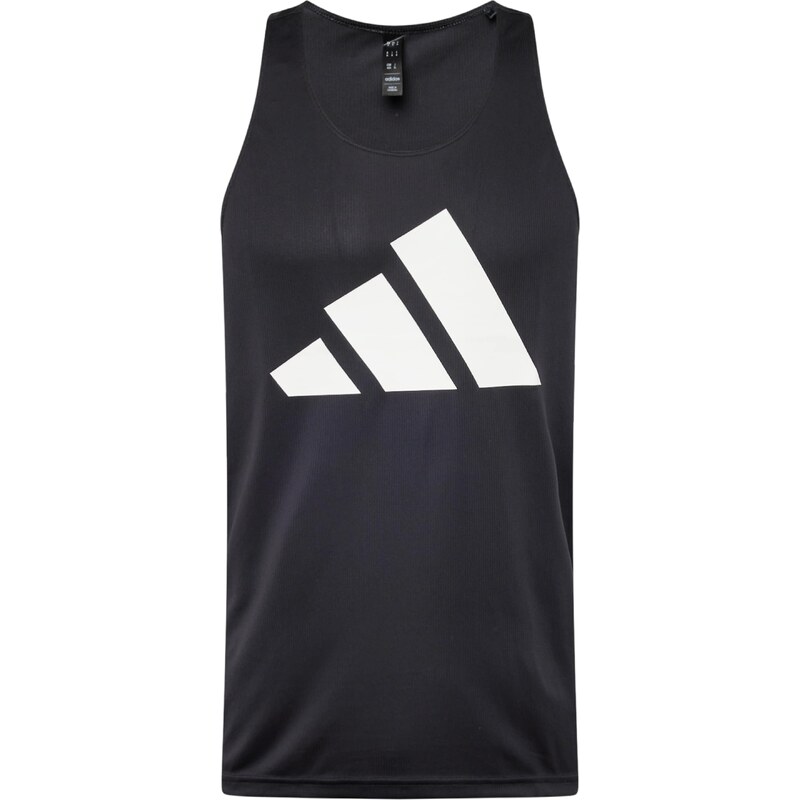 ADIDAS PERFORMANCE Funkčné tričko Run it čierna / biela 54337501