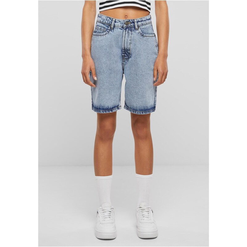 Urban Classics Ladies 90s Shorts - Light Blue 50822888