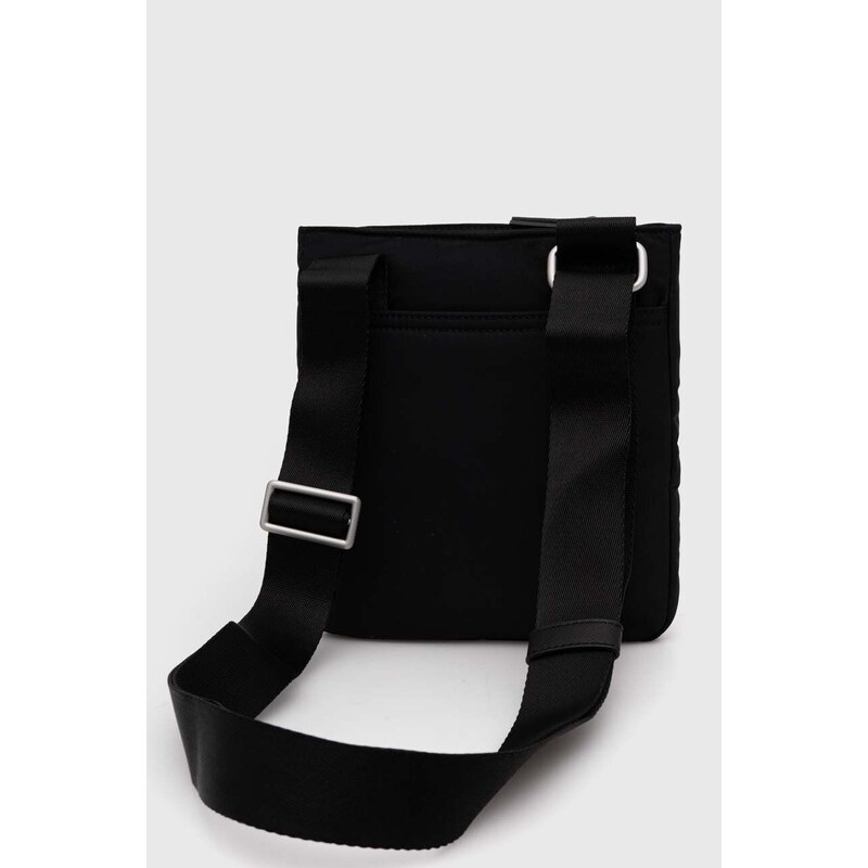 Malá taška Tommy Hilfiger čierna farba,AM0AM12216