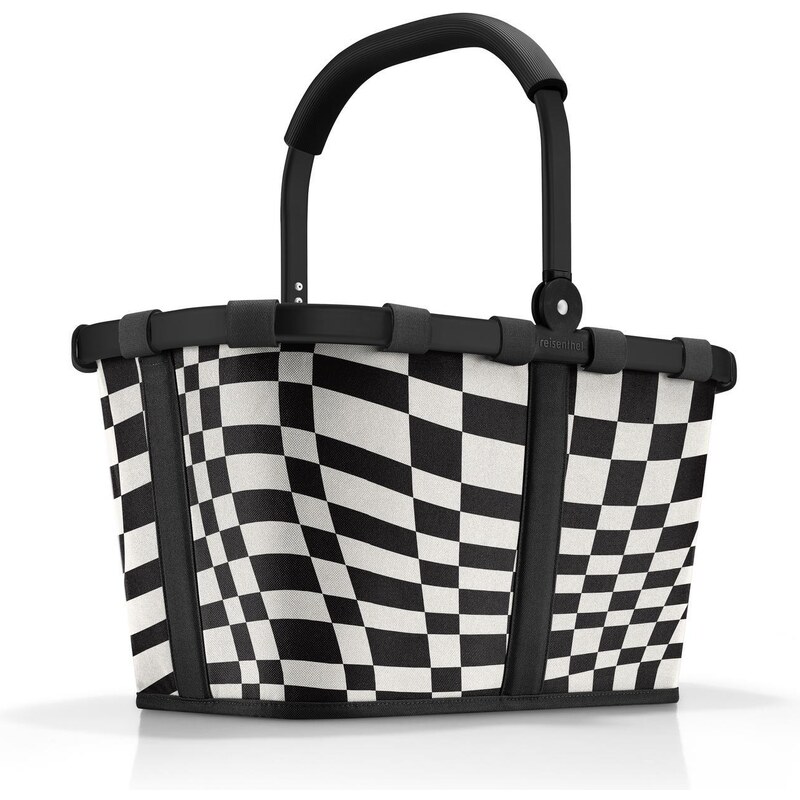 Skladací nákupný košík Reisenthel Carrybag Frame Op-Art 50834534