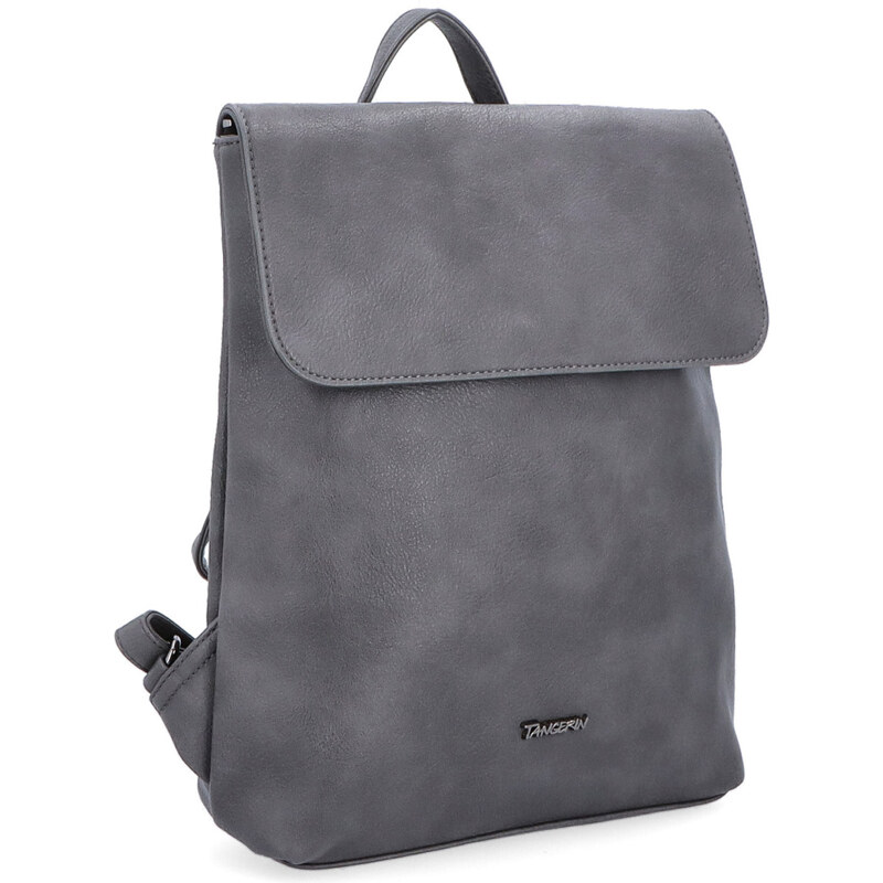 Mestský batoh zo syntetickej kože Tangerin sivá 8009 TS 47092221